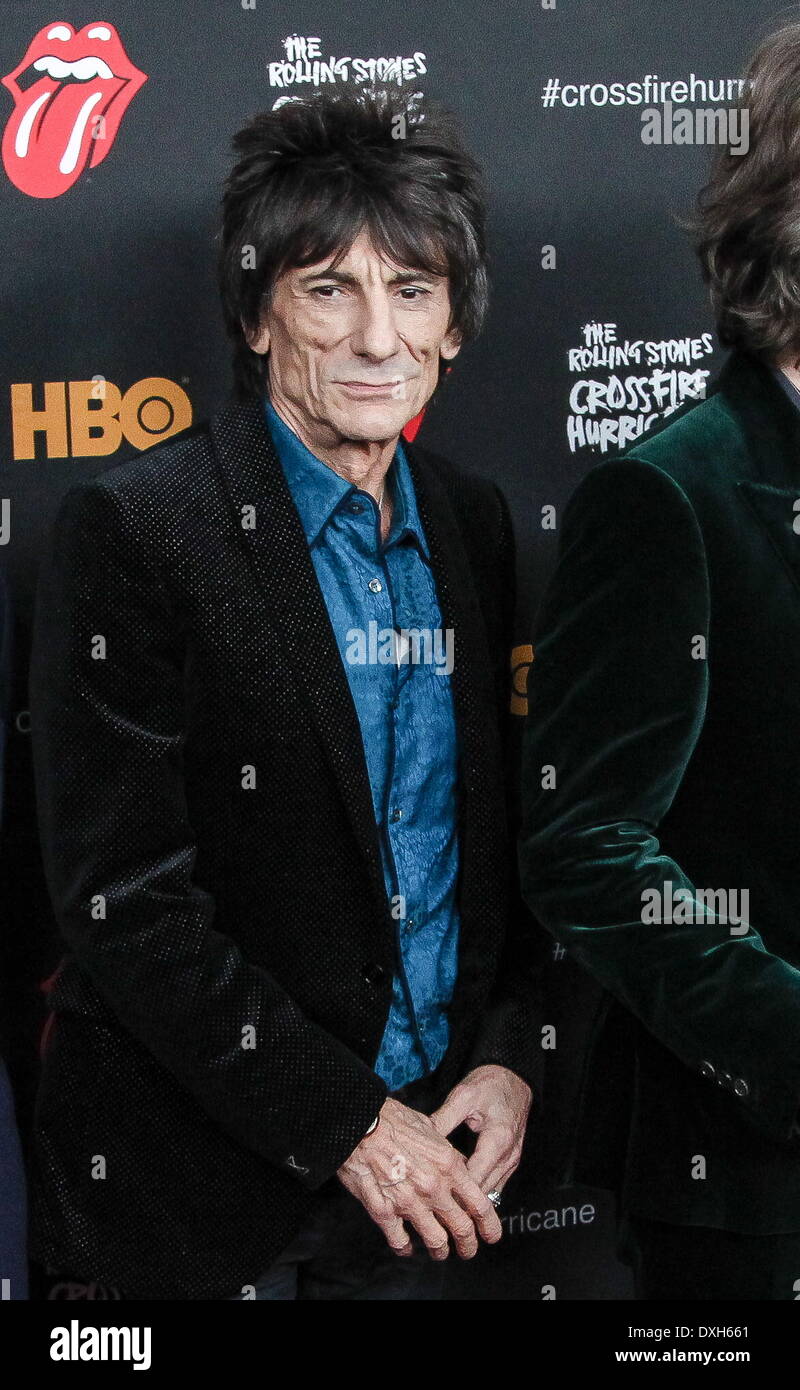 Ronnie Wood HBO Presents 'The Rolling Stones Crossfire Hurricane ...