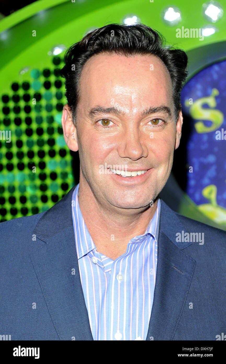 Craig Revel Horwood Shrek the Musical at Theatre Drury Lane London