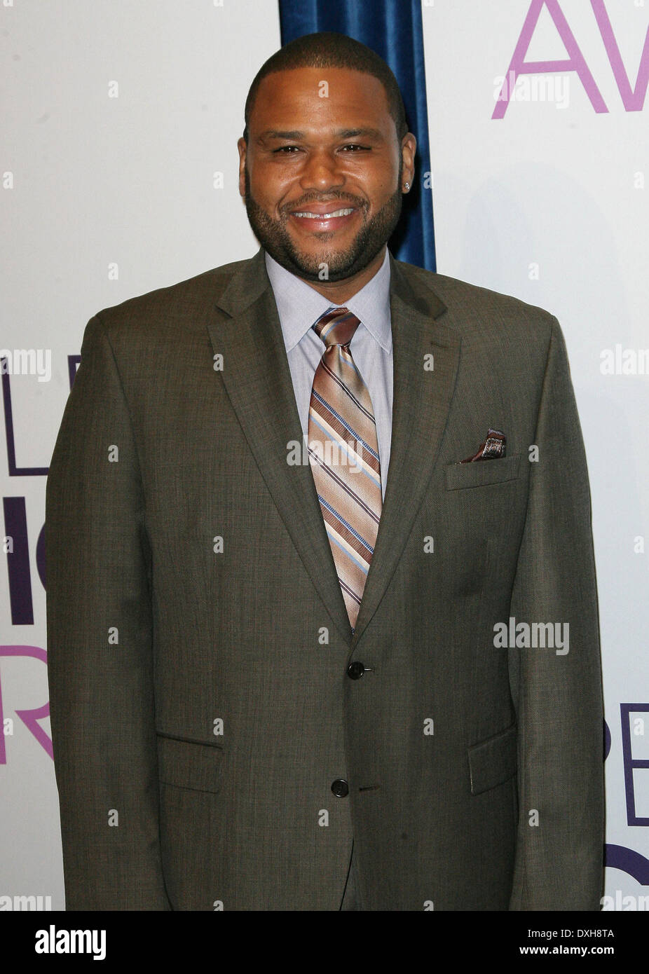 Anthony Anderson The 2013 People's Choice Awards nomination announcement, held at The Paley Center for Media Beverly Hills, Cal Stock Photo
