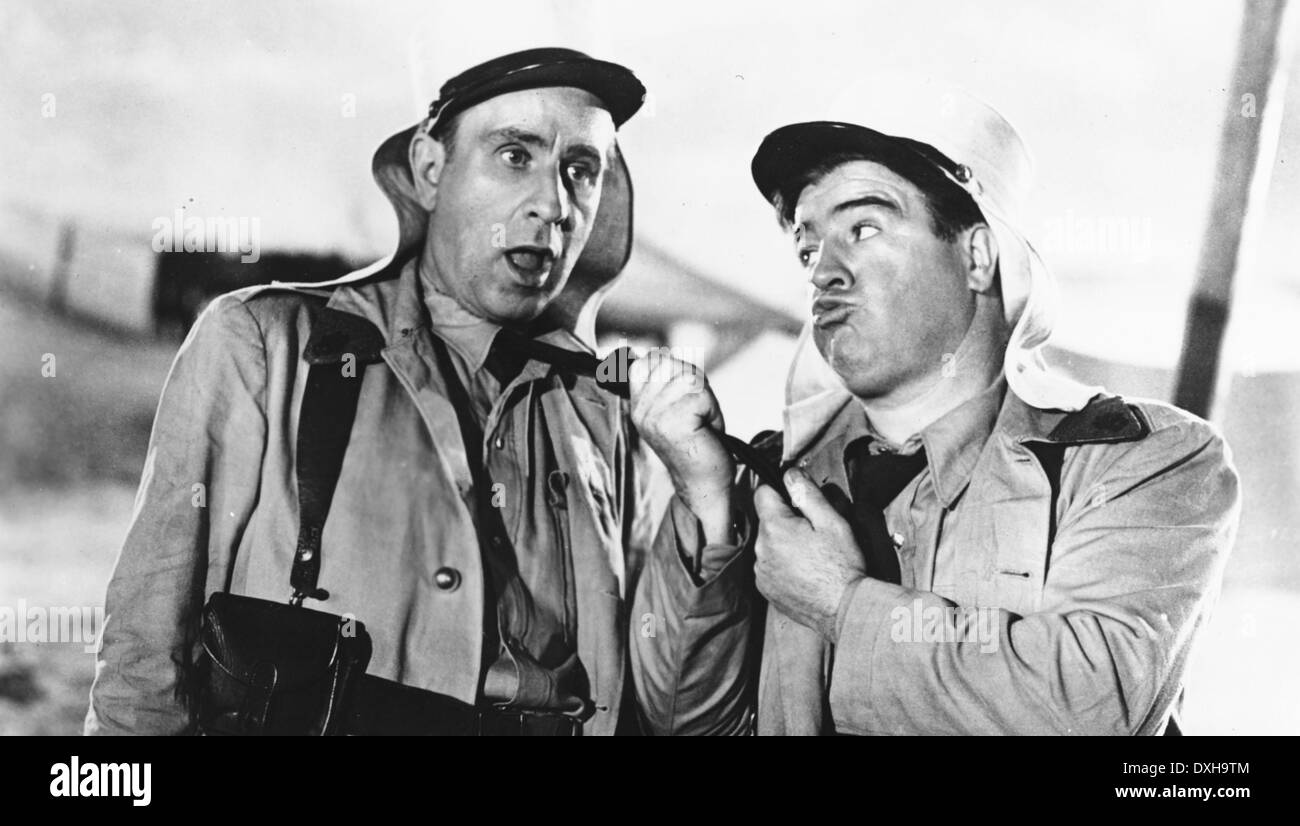 ABBOTT AND COSTELLO IN THE FOREIGN LEGION Stock Photo