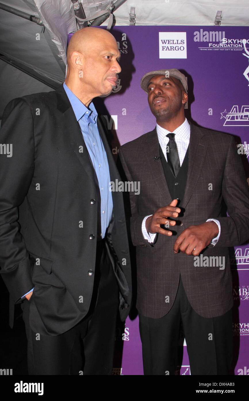 Kareem AbdulJabbar, John Salley Kareem AbdulJabbar Roast hosted by