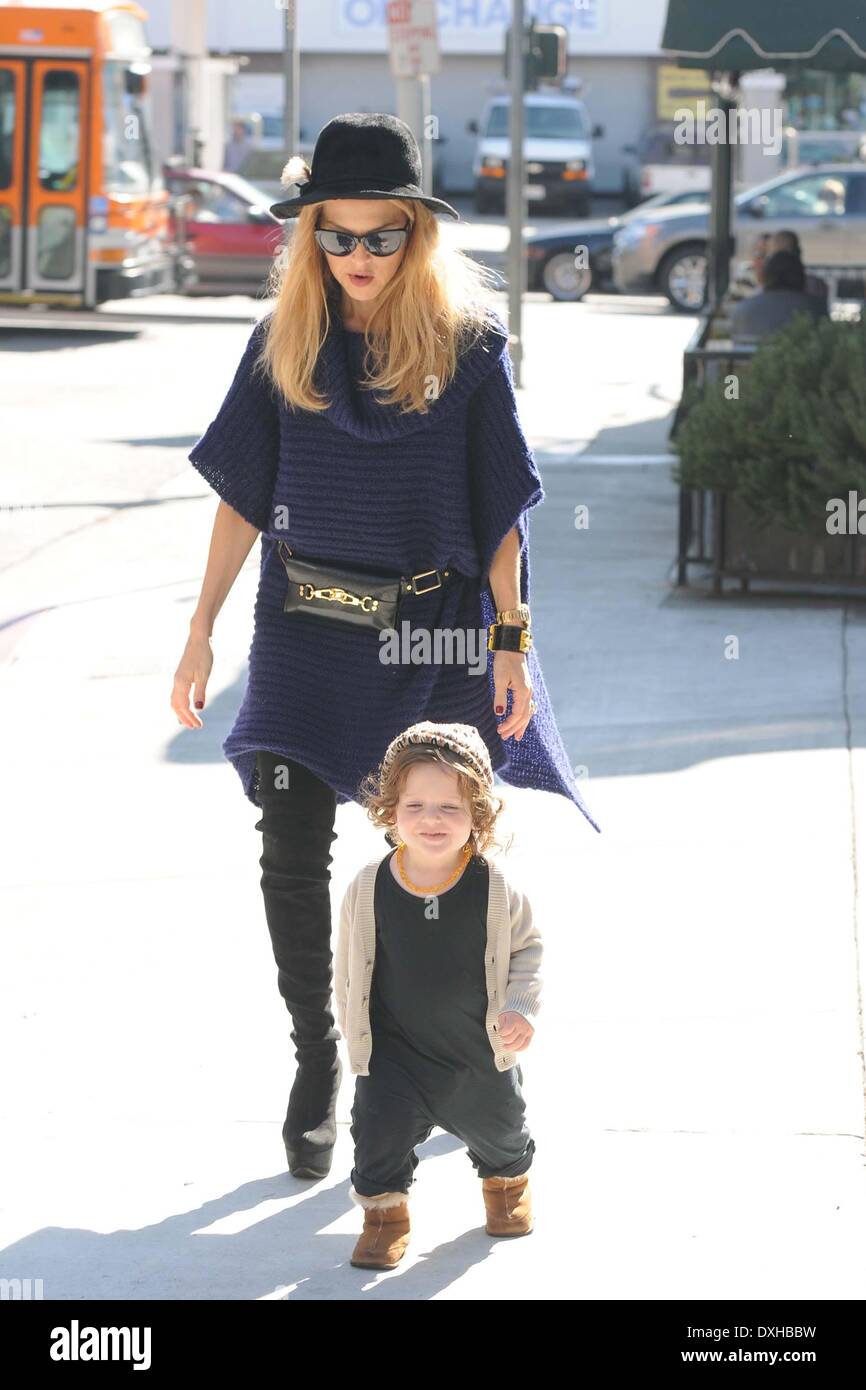 Rachel Zoe and son Skyler Berman are seen out and about in Los Angeles