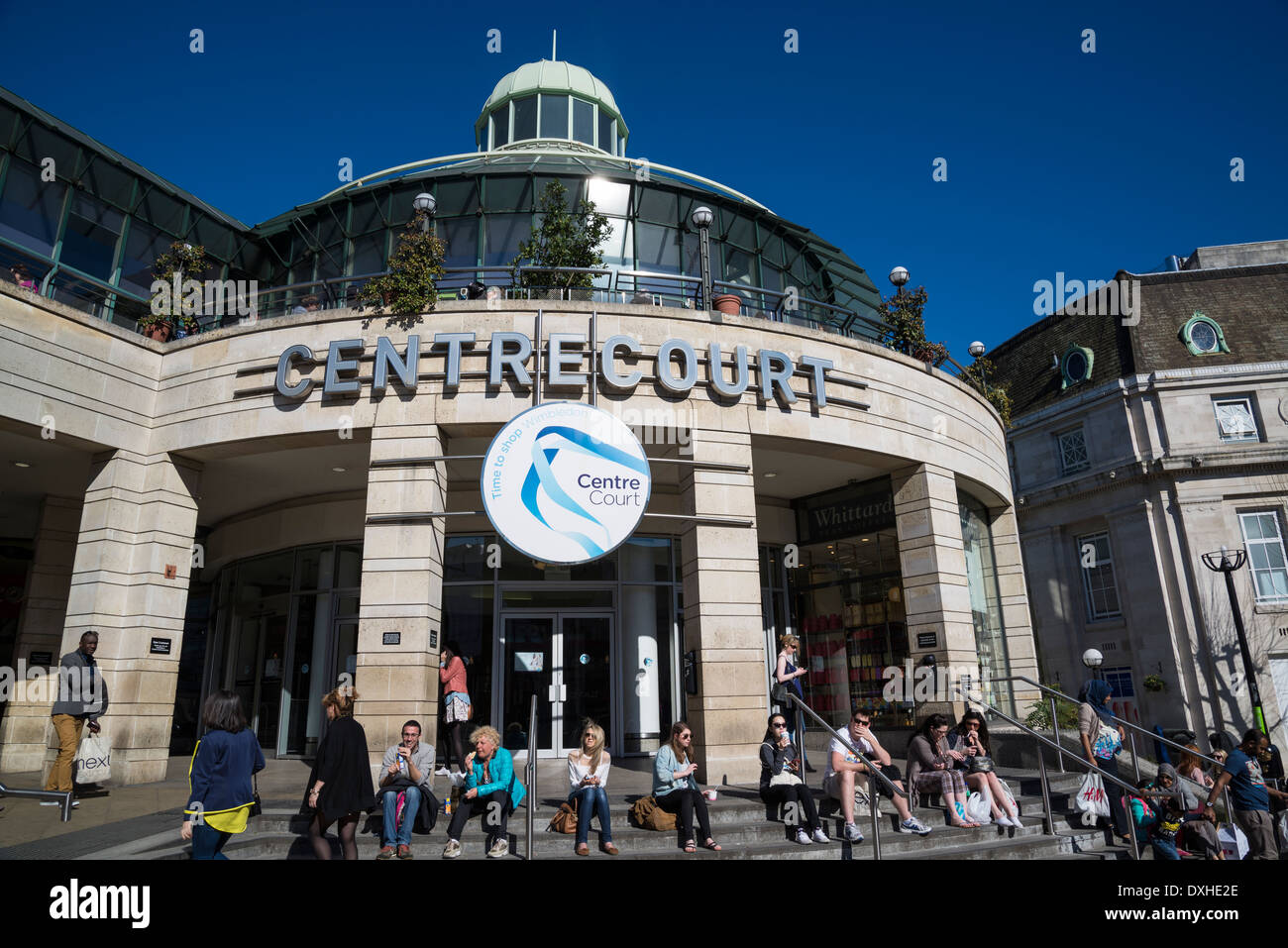 Centre Court shopping centre, Wimbledon, London, UK Stock Photo