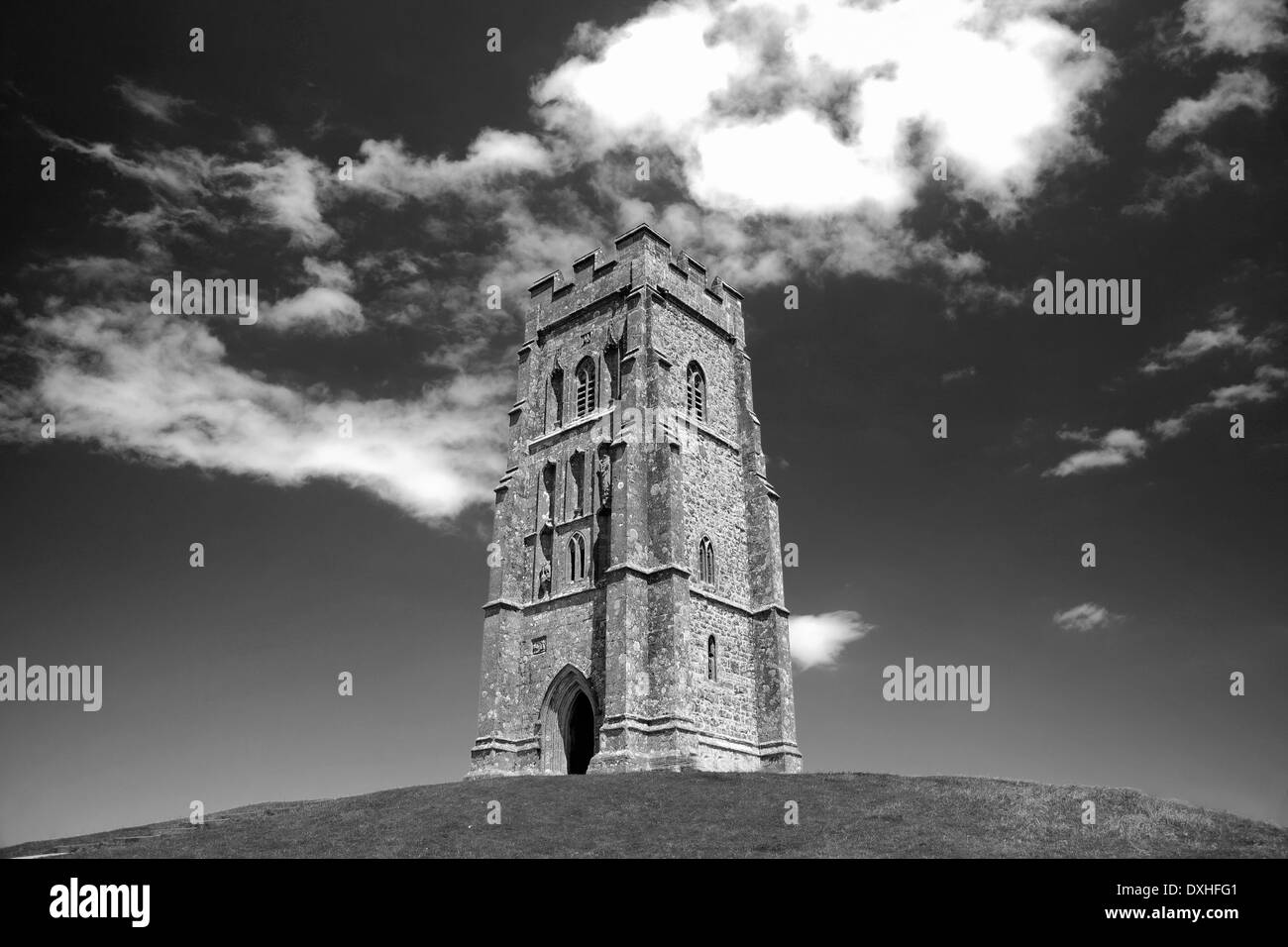 Glastonbury Tor, Somerset, England UK Stock Photo