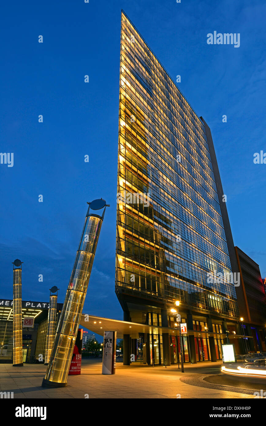 Daimler Areal, Potsdamer Platz square, Mitte, Berlin, Berlin, Germany, Europe Stock Photo