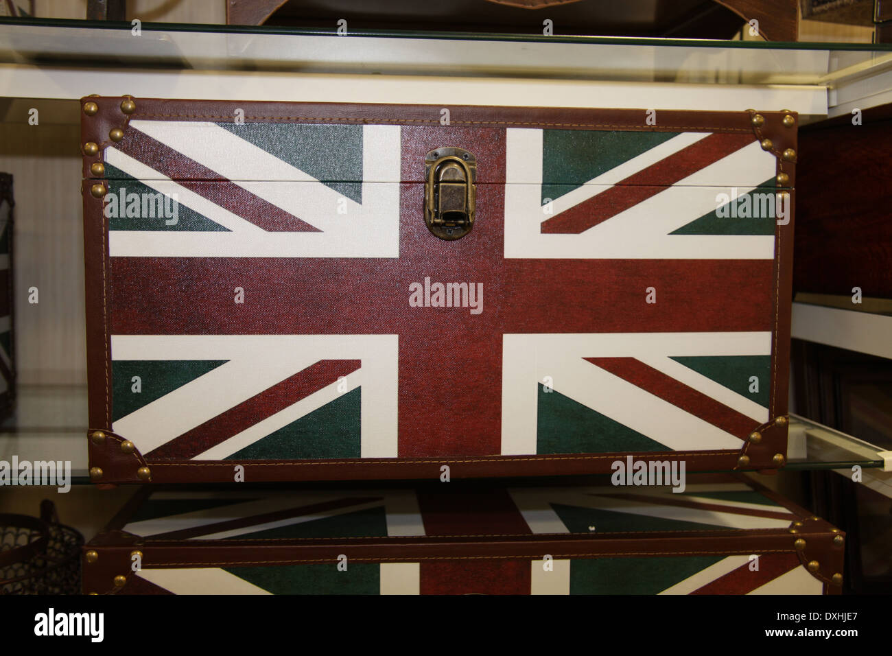 BRITISH CHEST OR TRUNK Stock Photo Alamy