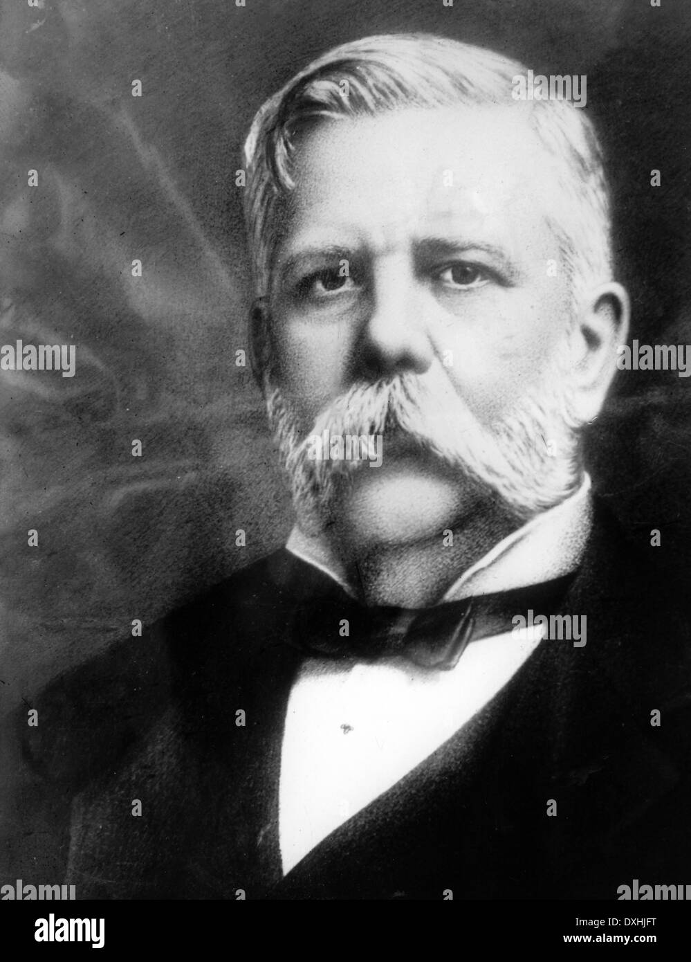 GEORGE WESTINGHOUSE (1846-1914) American inventor and electrical pioneer about 1910 Stock Photo