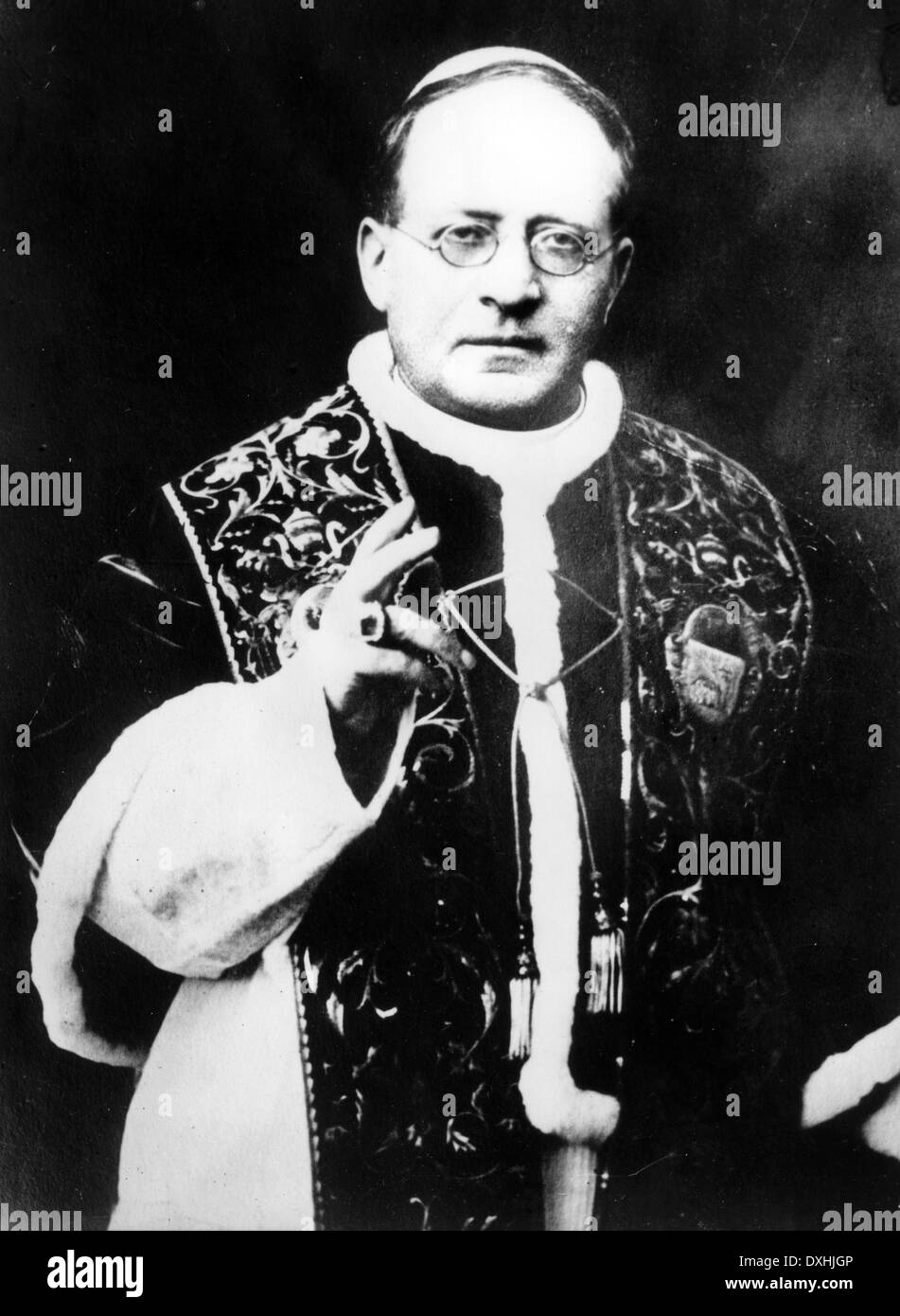 POPE PIUS XI (1857-1939) in 1930 Stock Photo