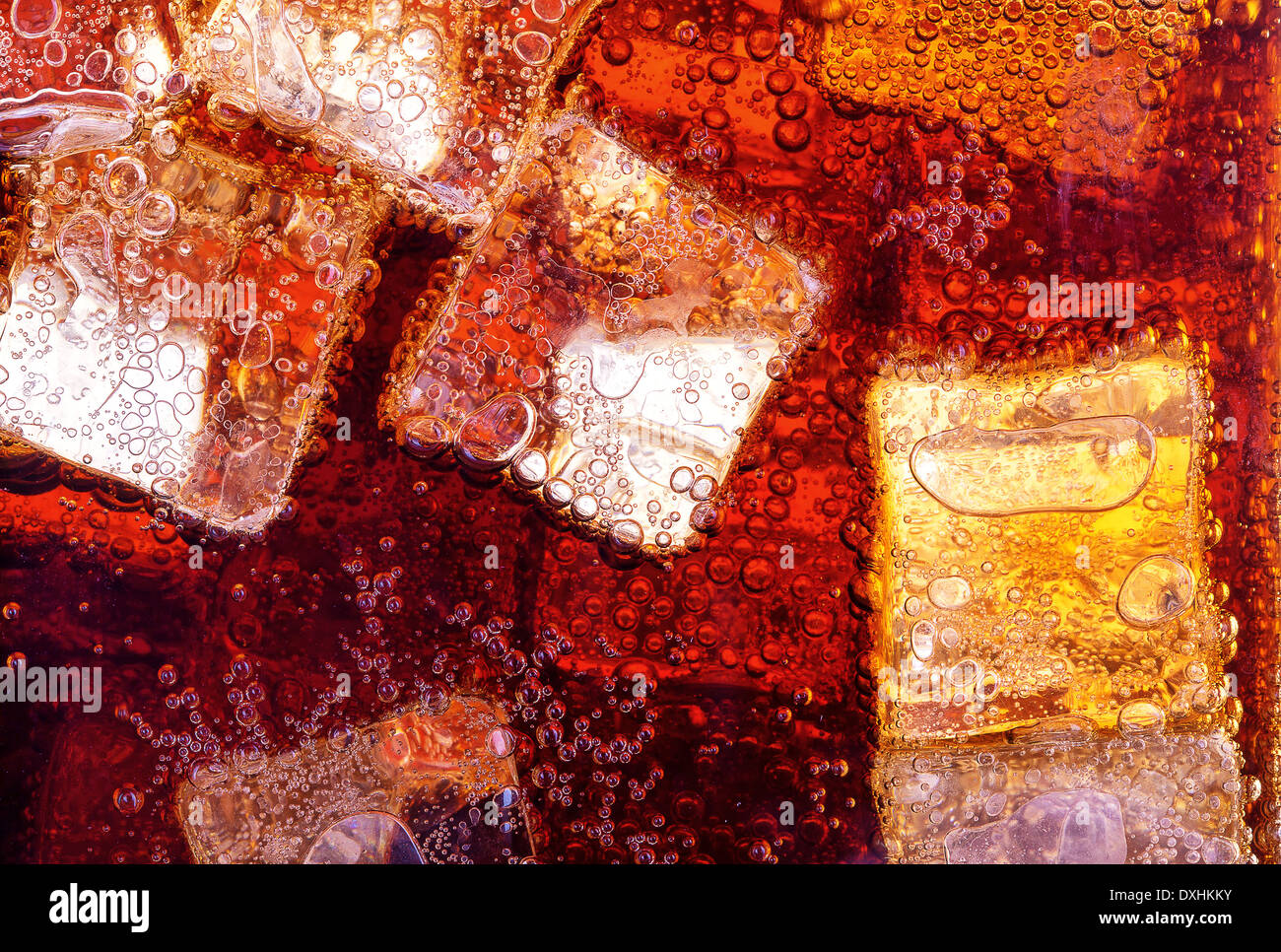 Close up bubbles coca cola hi-res stock photography and images - Alamy