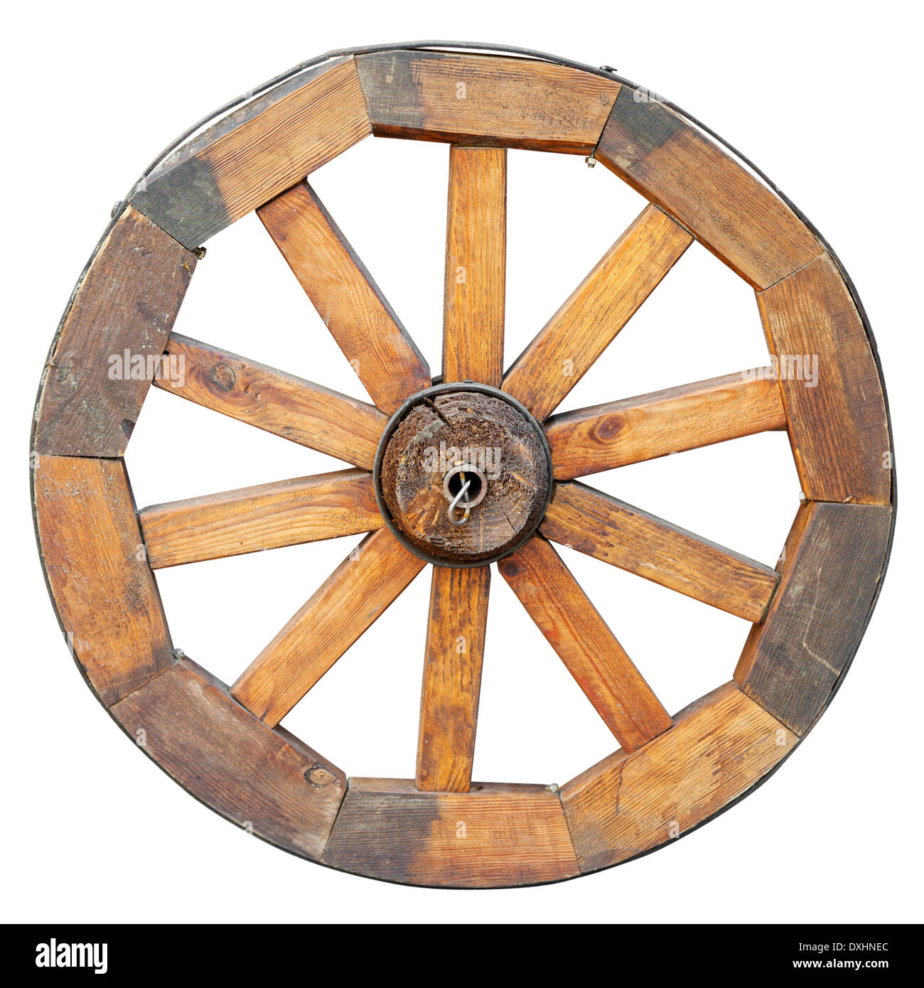 Wooden cart wheel hi-res stock photography and images - Alamy
