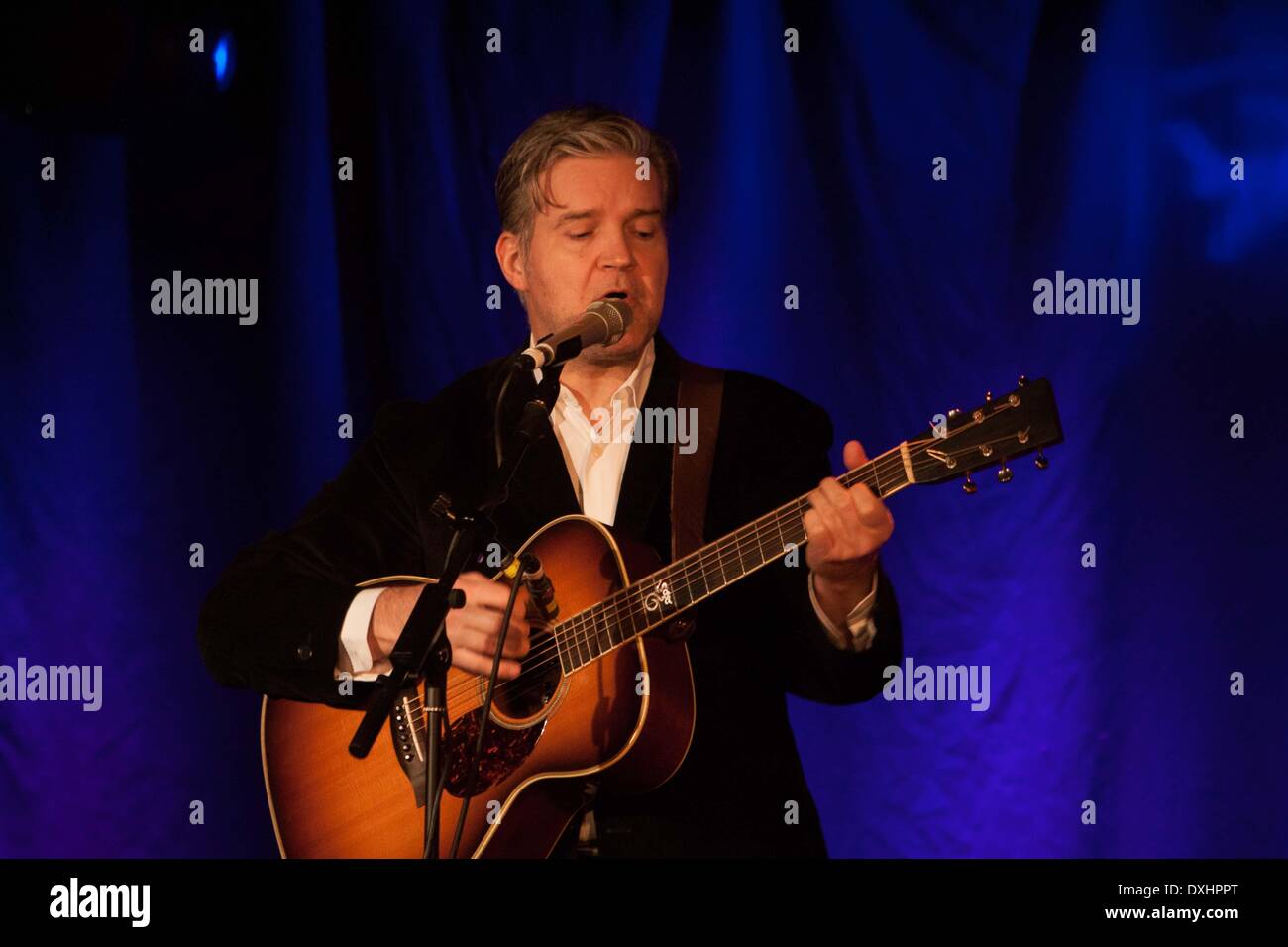 Lloyd Cole performing at Sub 89, Reading. He was the lead singer of Lloyd Cole and the Commotions. Stock Photo