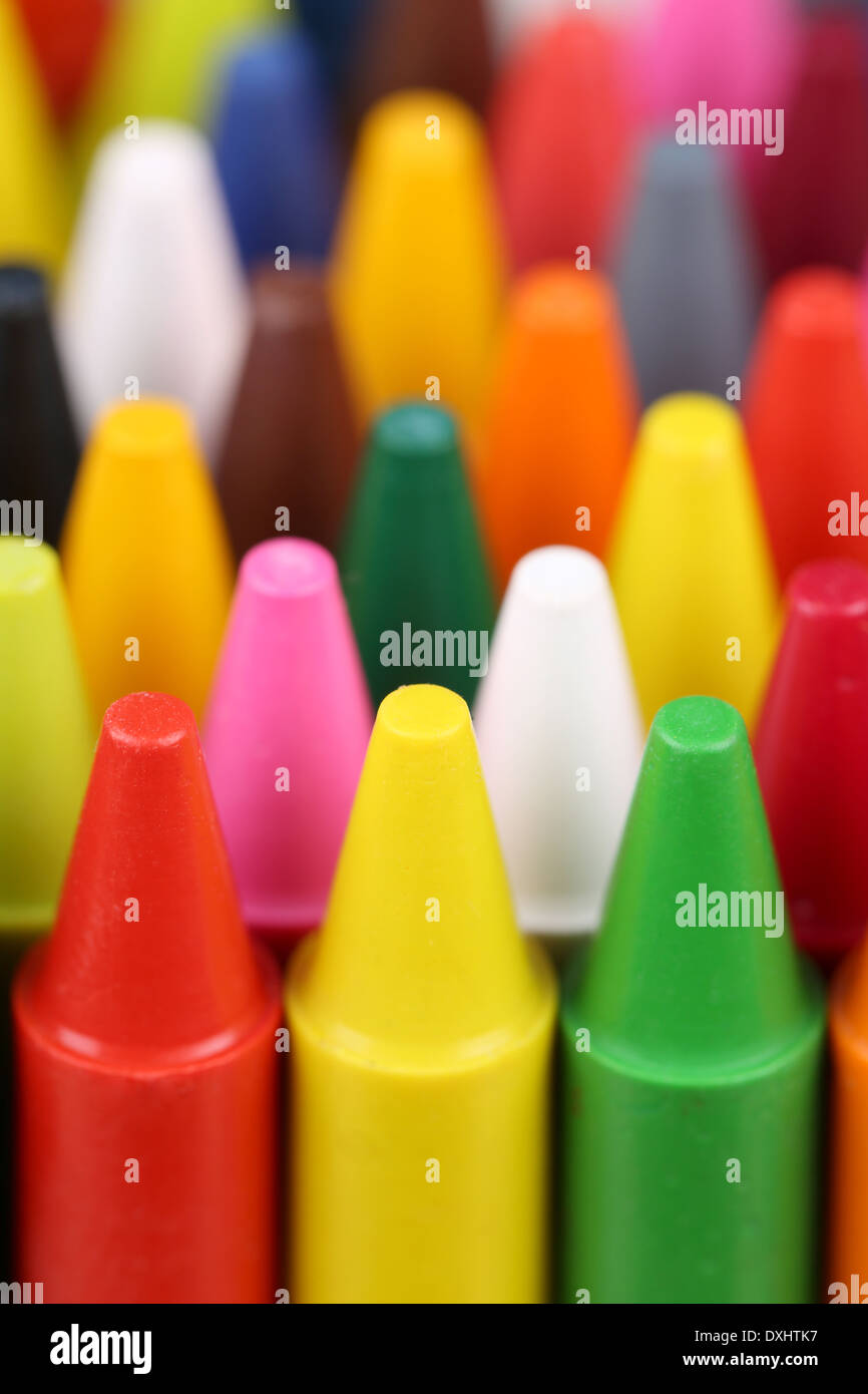 Kindergarten crayons hires stock photography and images Alamy