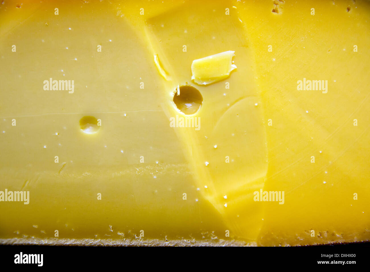 Gouda cheese on display in a cheese shop in Amsterdam Stock Photo Alamy