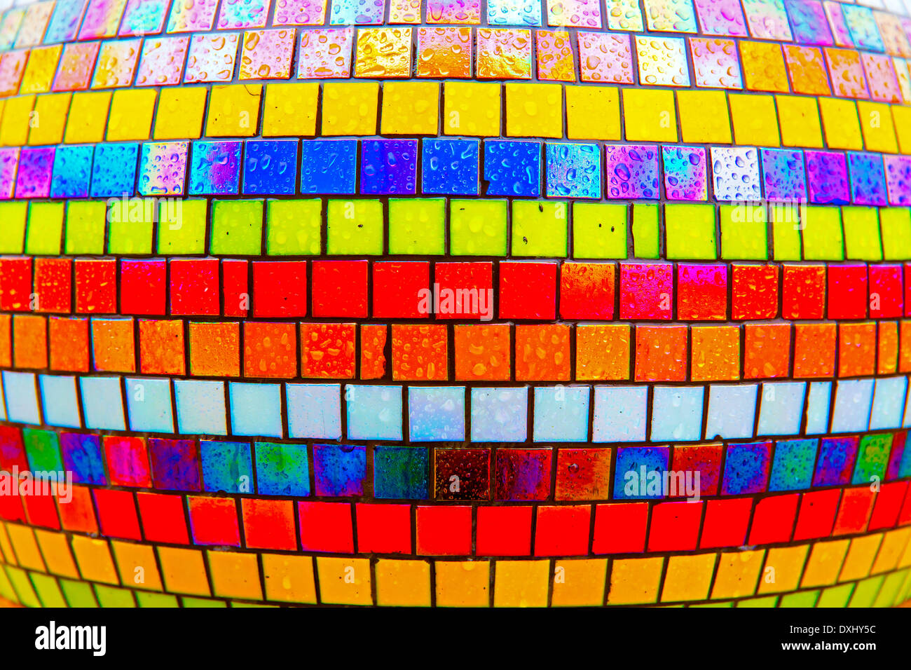 Multi coloured ball in Amsterdam Stock Photo