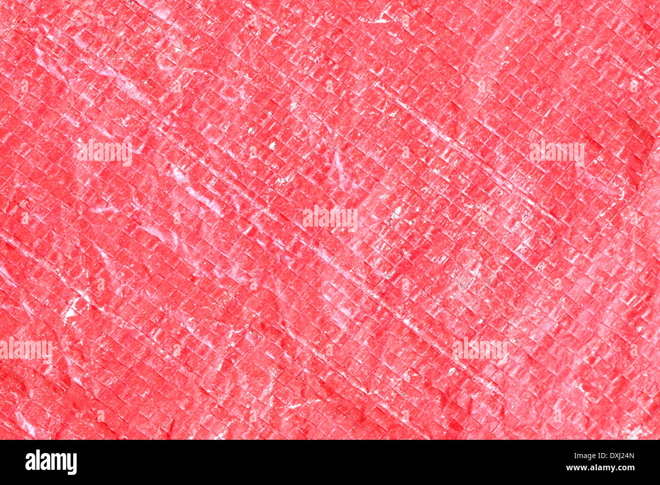 Red Surface of bag for the background image. Stock Photo