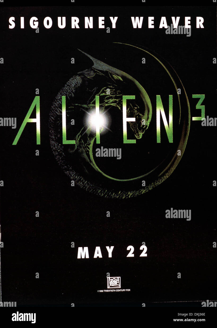 Alien 3 Movie Poster