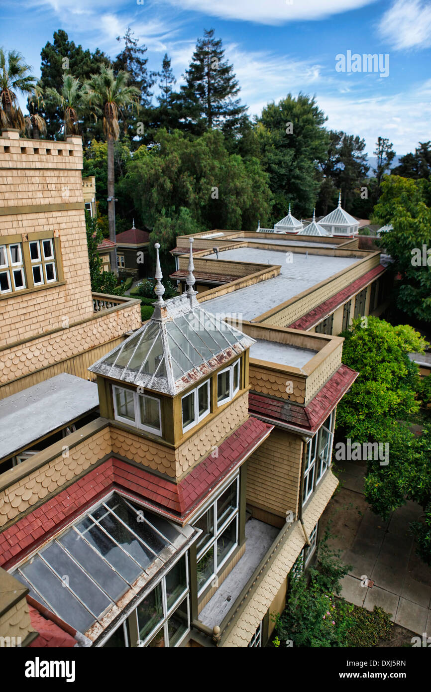 Winchester Mystery House Stock Photo