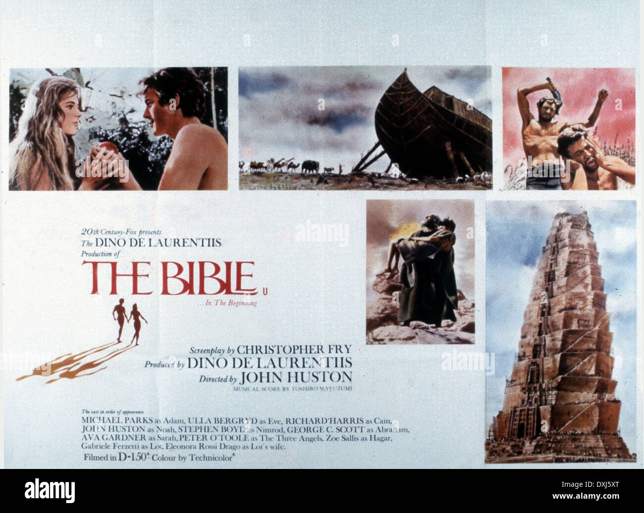THE BIBLE (US/IT 1966) C20TH FOX/DINO DE LAURENTIIS CINEMATO Stock Photo