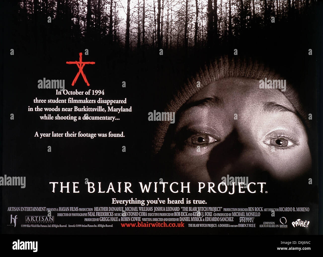 THE BLAIR WITCH PROJECT Stock Photo