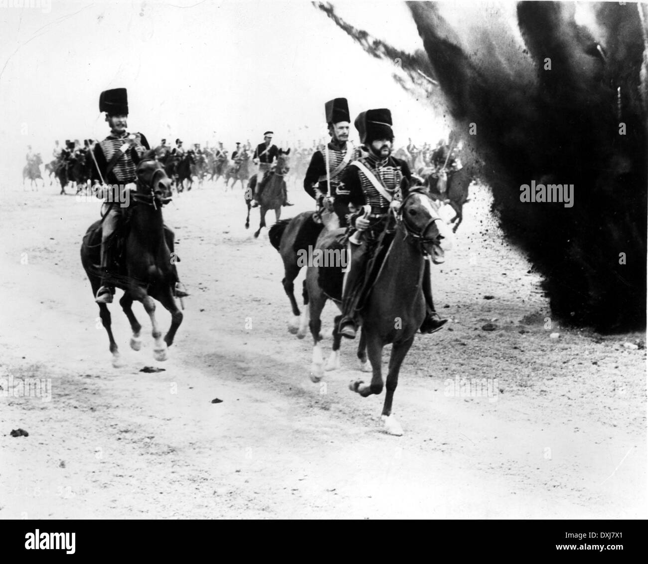 THE CHARGE OF THE LIGHT BRIGADE Stock Photo