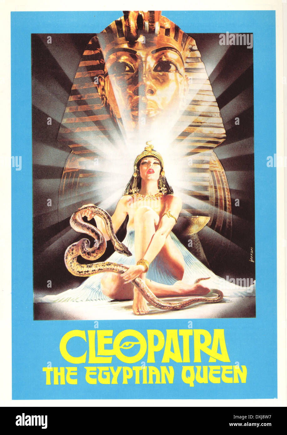 CLEOPATRA THE EGYPTIAN QUEEN (ITALY/FRANCE 1985) Cleopatra - Stock Photo
