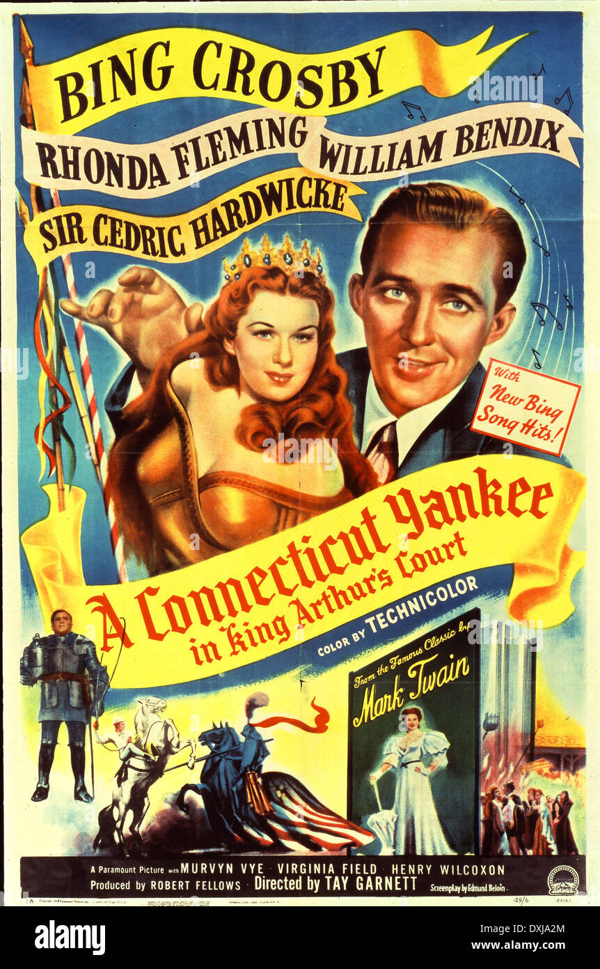 A CONNECTICUT YANKEE IN KING ARTHUR'S COURT Stock Photo Alamy