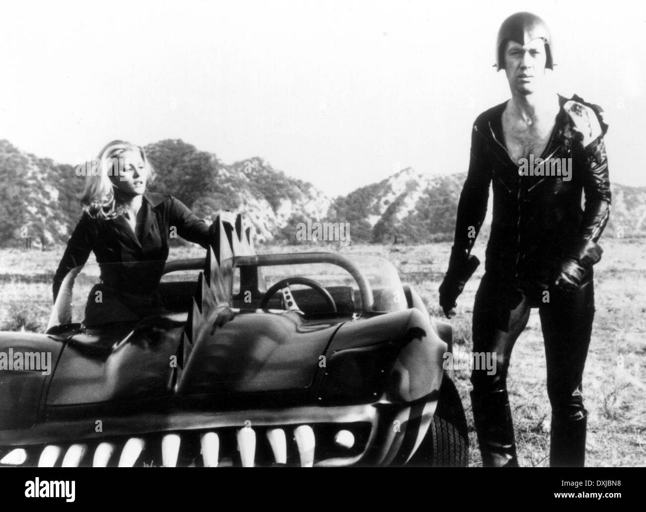 DEATH RACE 2000 (US1975) SIMONE GRIFFETH, DAVID CARRADINE Stock Photo