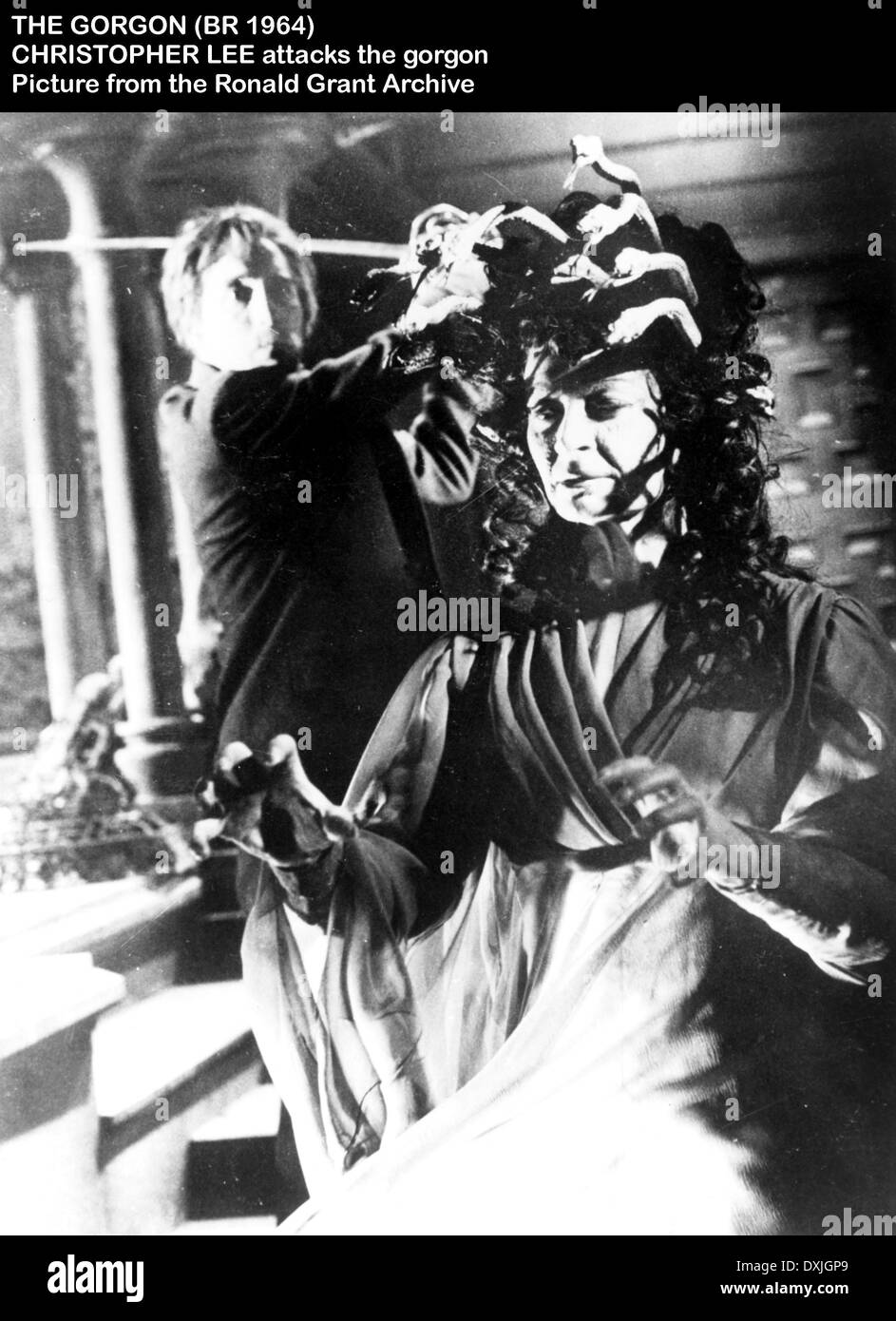 The gorgon 1964 christopher lee Black and White Stock Photos & Images ...