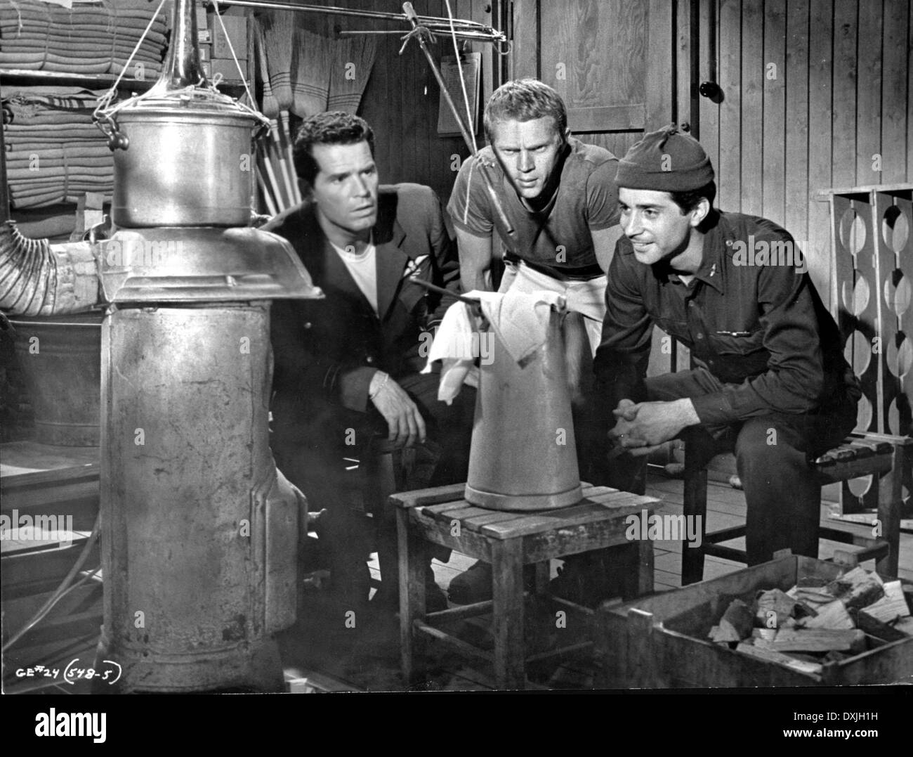 The great escape 1963 james garner Black and White Stock Photos