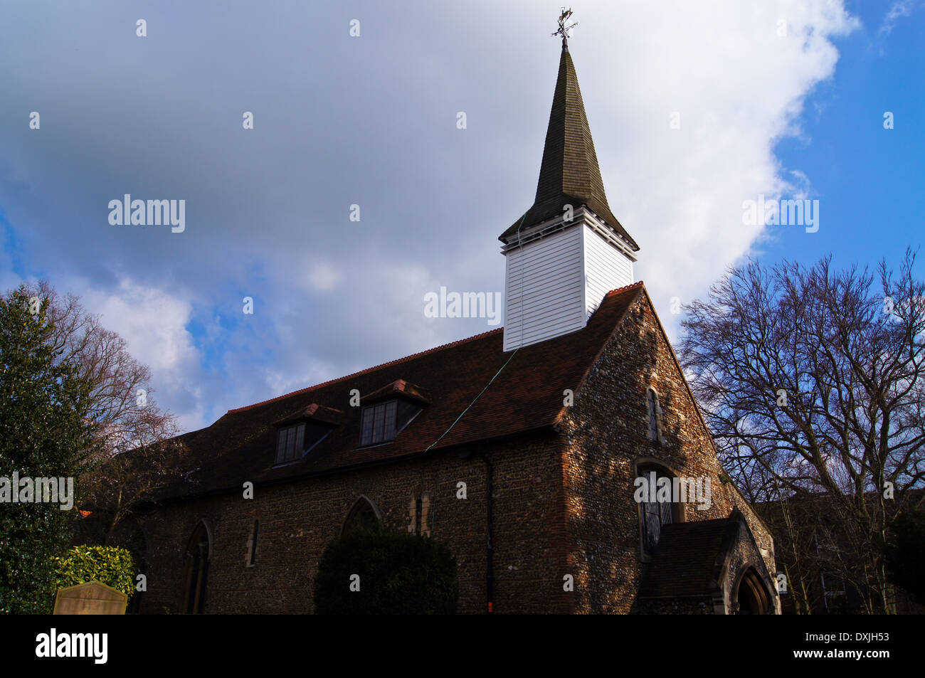 St. Martin's church, Chipping Ongar, Essex, England Stock Photo