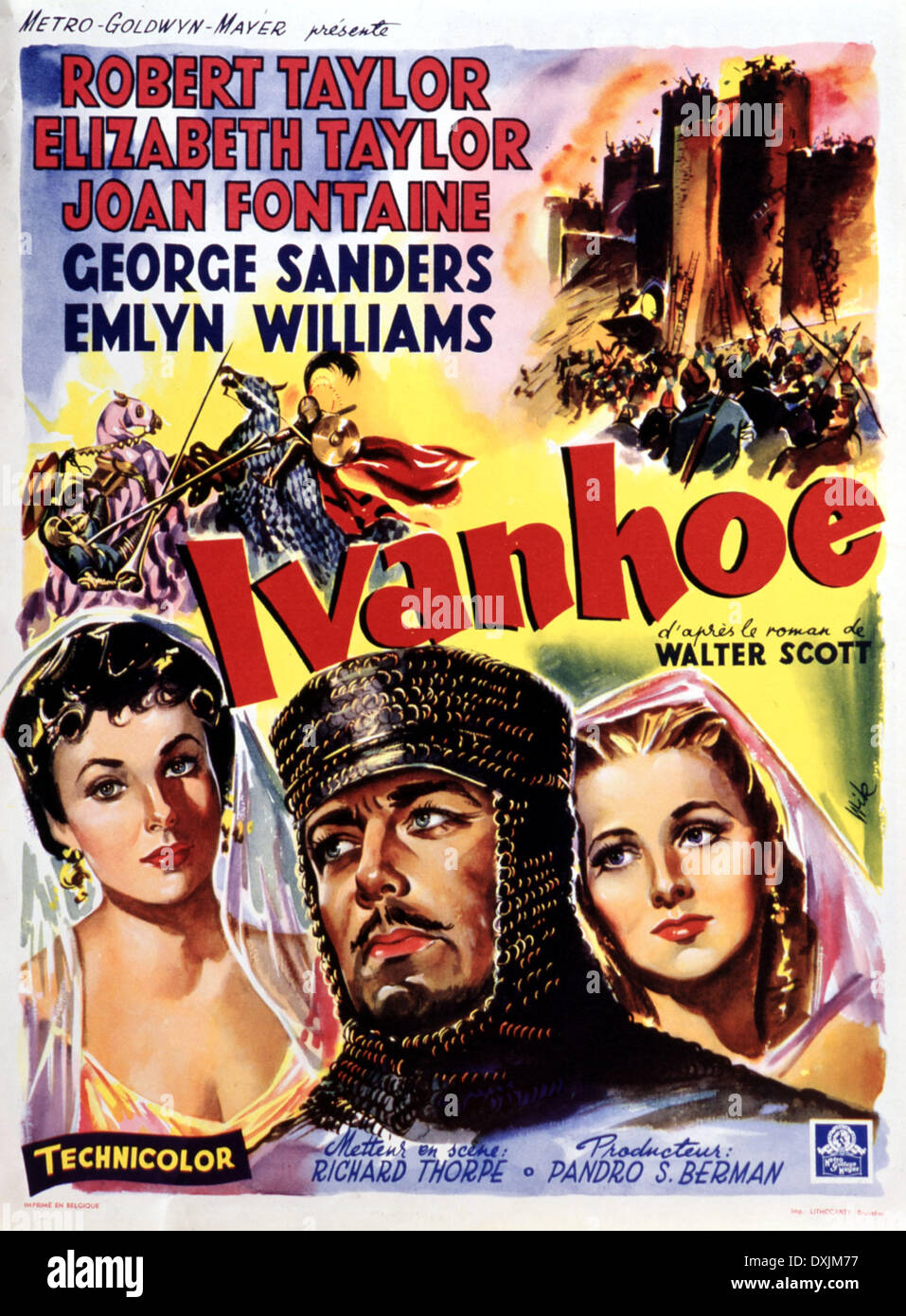 IVANHOE (US1952 Stock Photo Alamy