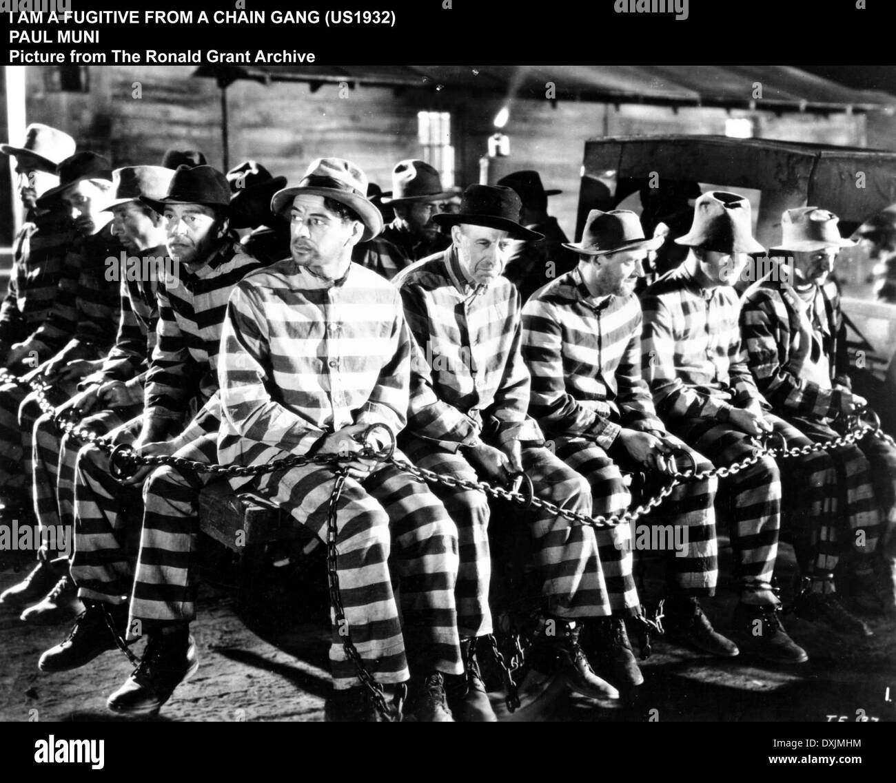 Chain gang Black and White Stock Photos & Images - Alamy