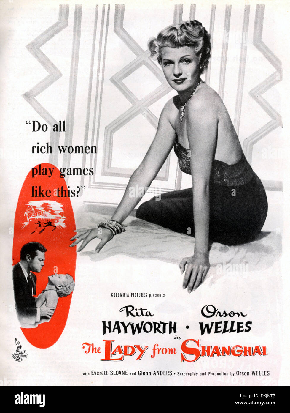 THE LADY FROM SHANGHAI Stock Photo Alamy