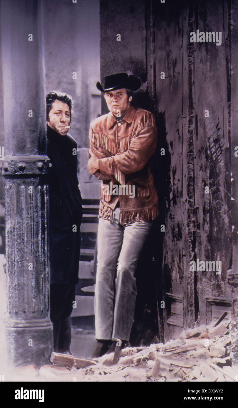 MIDNIGHT COWBOY (US1969) DUSTIN HOFFMAN, JON VOIGHT Stock Photo - Alamy