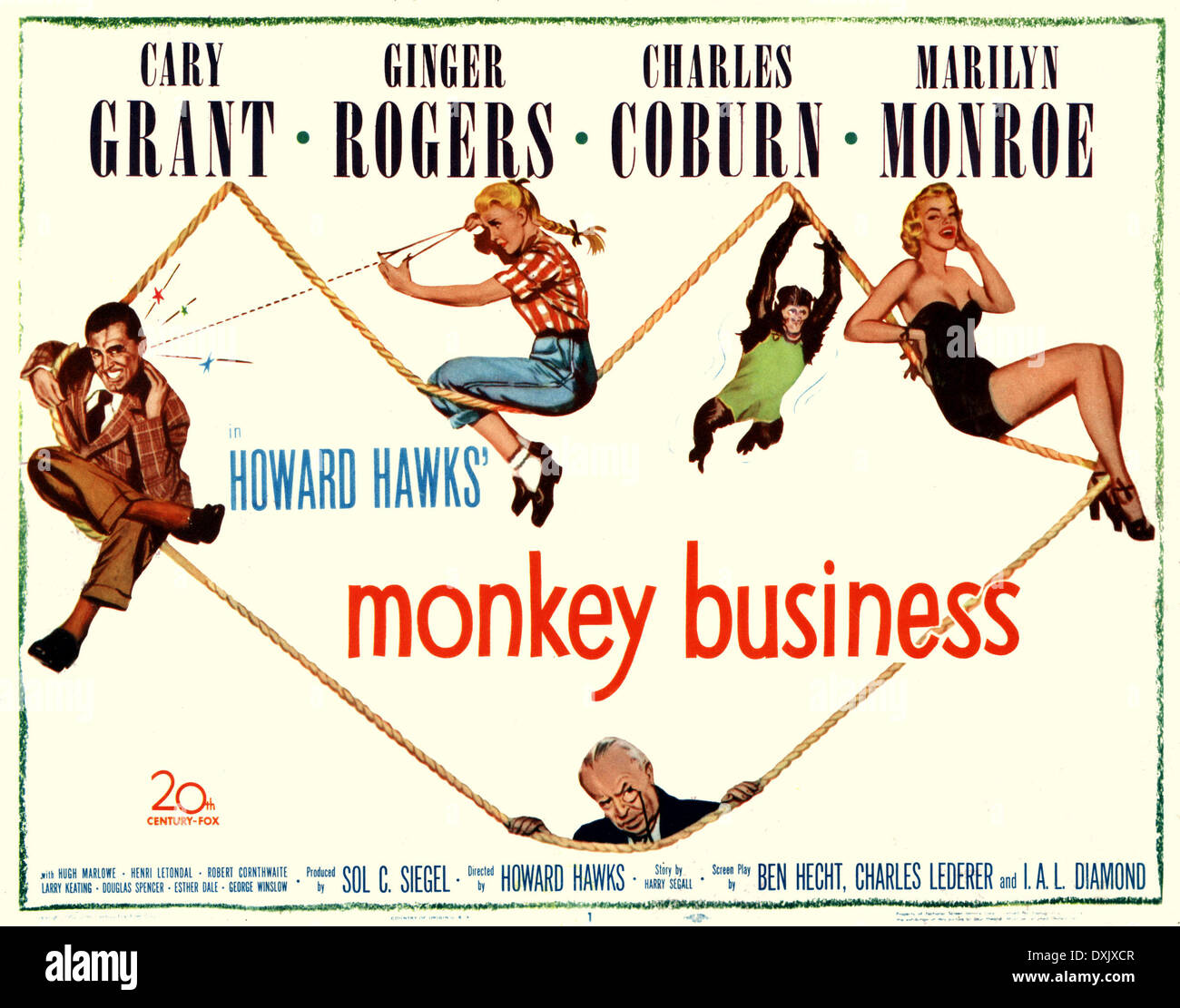 MONKEY BUSINESS (US1952) Stock Photo