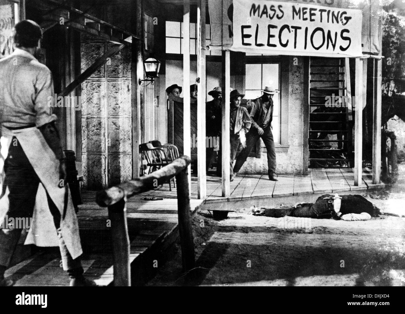 The Man who shot Liberty Valance, 1962, Film Stock Photo