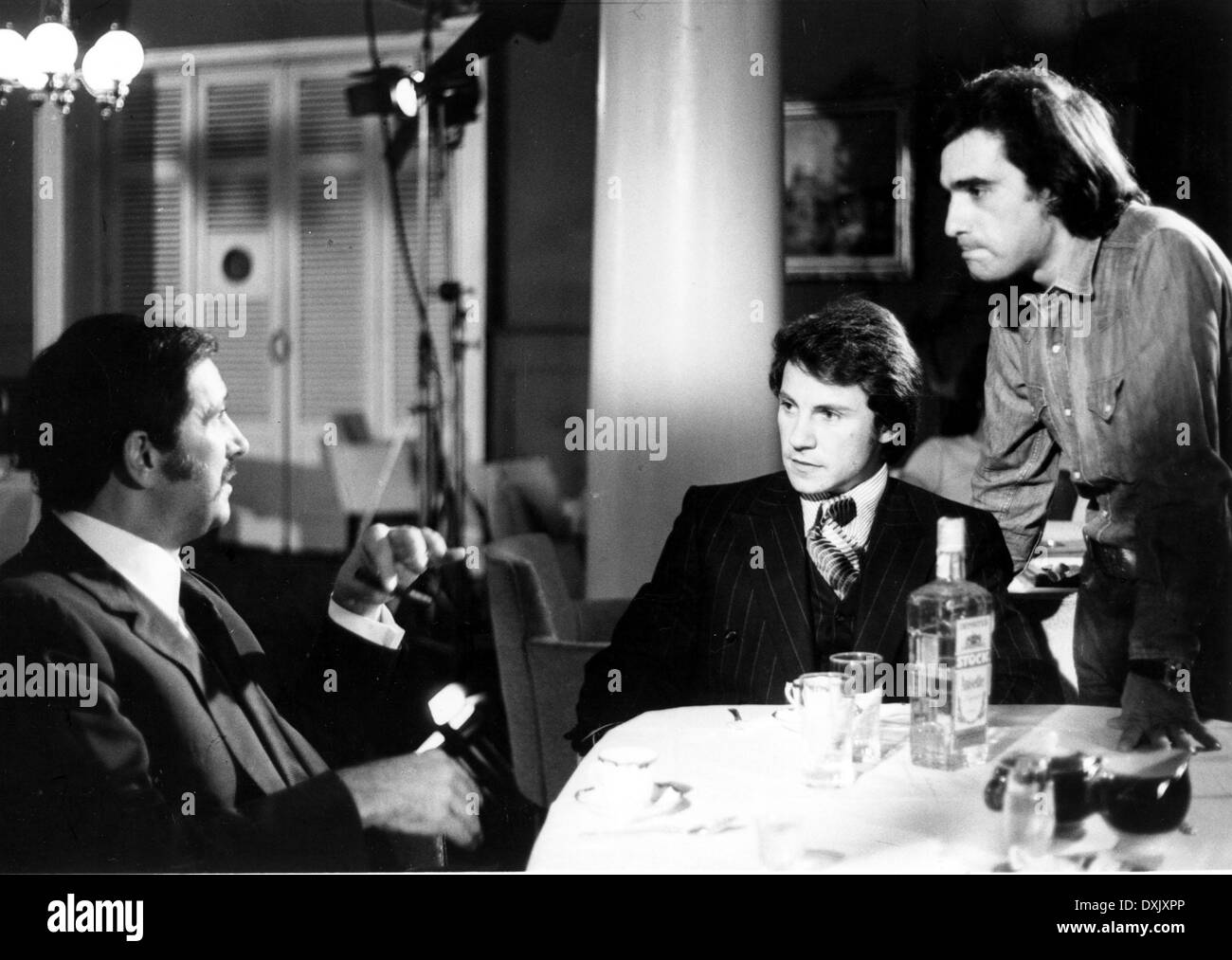 MEAN STREETS (US1973) CENTRE, HARVEY KEITEL AND RIGHT, DIREC Stock Photo