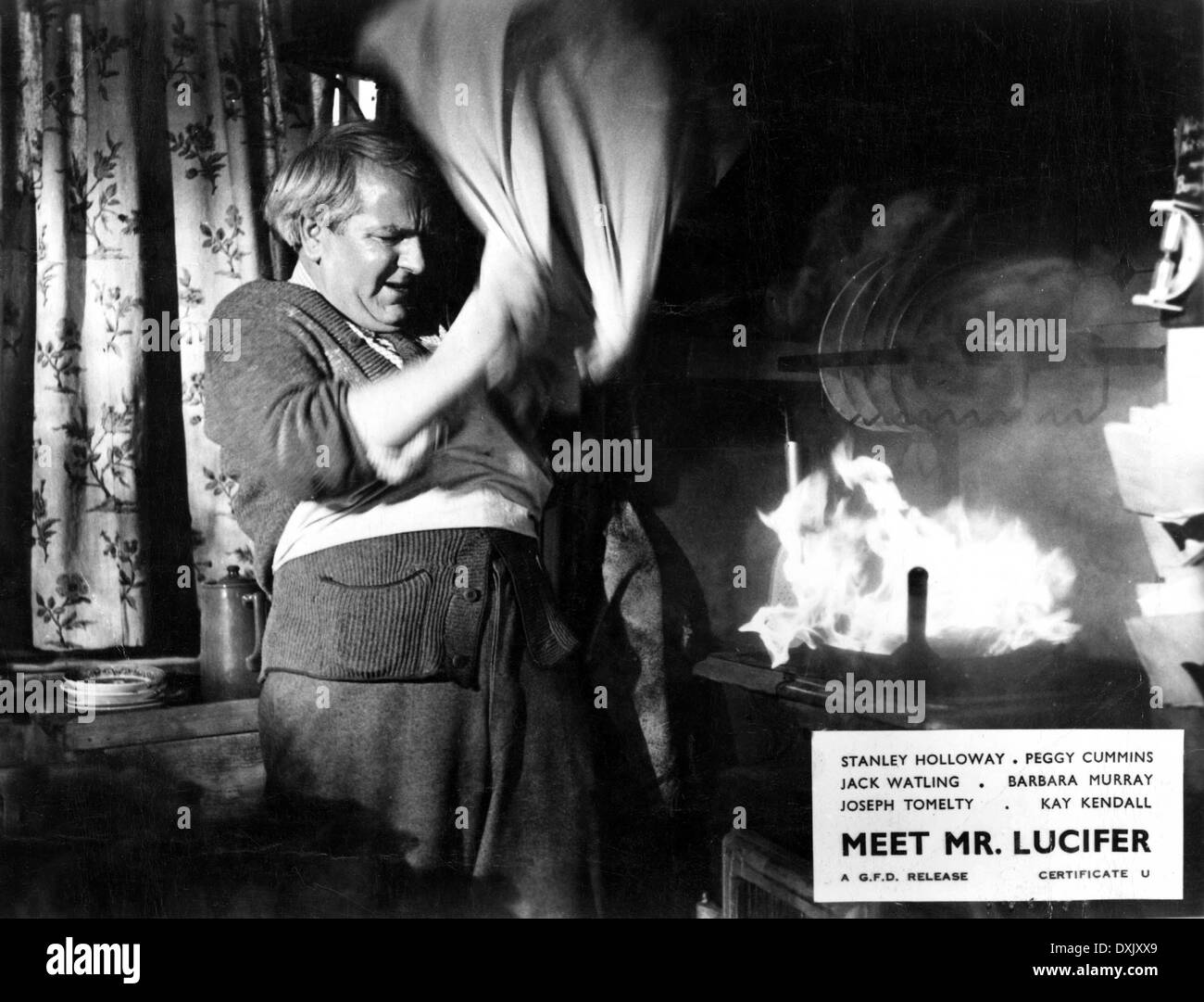 MEET MR LUCIFER (BR1953) JOSEPH TOMELTY Stock Photo