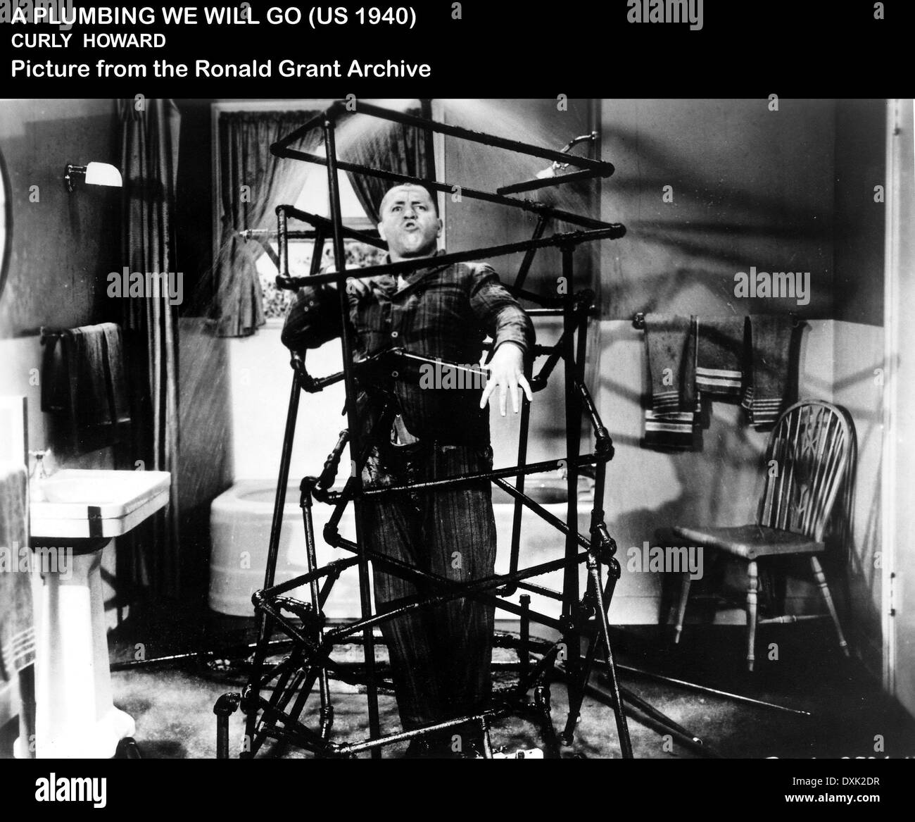 Curly howard 1940 hires stock photography and images Alamy