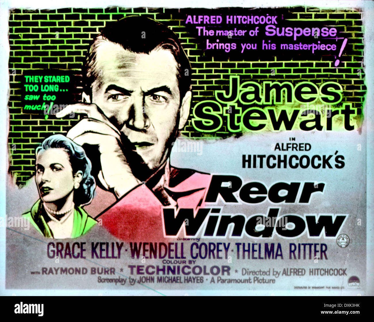 Alfred hitchcock 1954 hi-res stock photography and images - Alamy