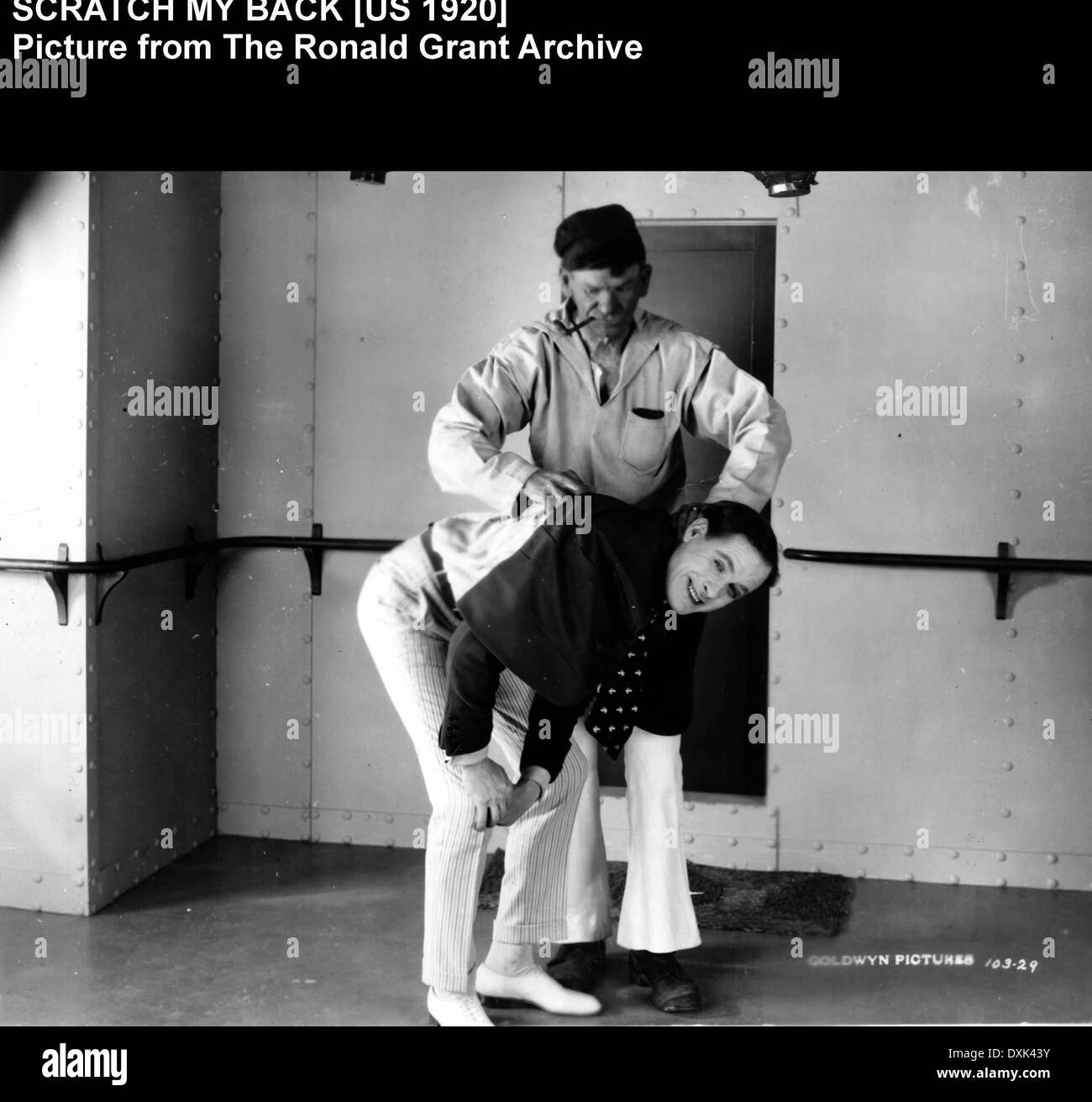 SCRATCH MY BACK Stock Photo Alamy