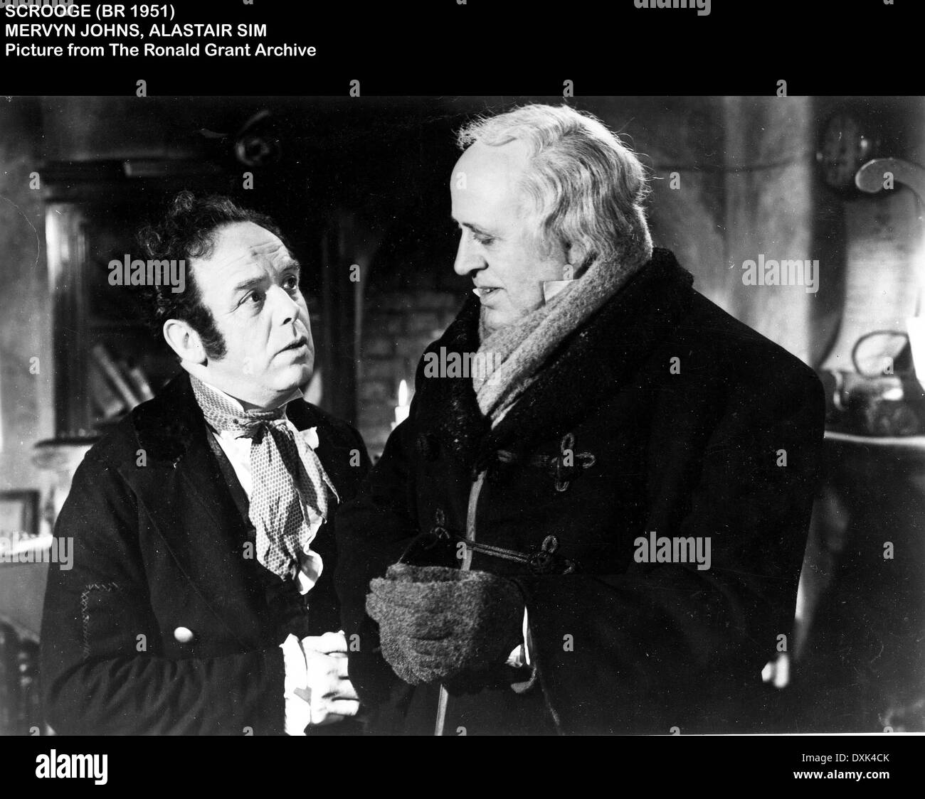 Scrooge (1951) Alastair Sim High Resolution Stock Photography and ...