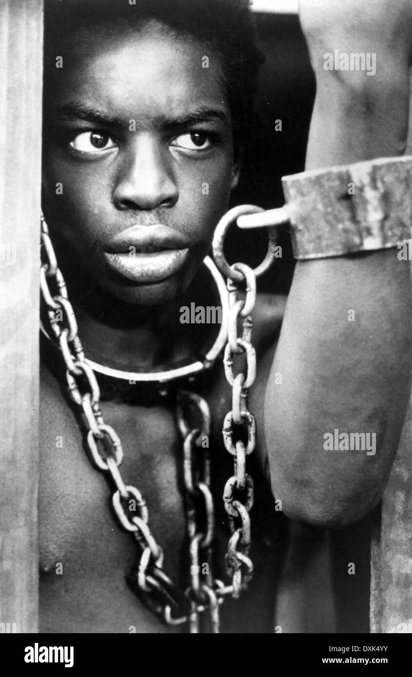 ROOTS (1977) TV MINI SERIES LEVAR BURTON PICTURE FROM THE RO Stock Photo