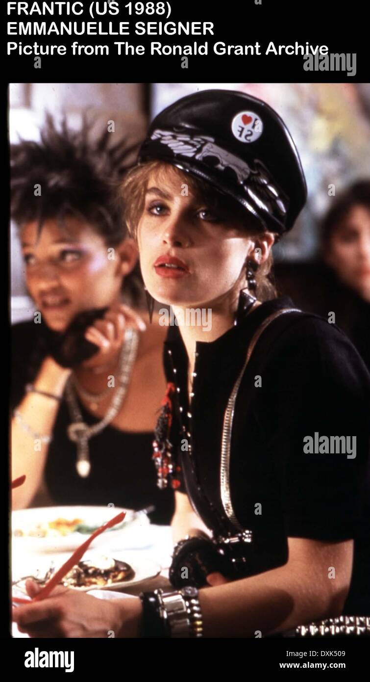 Photo Promotionnelle Originale Frantic (1988) - Harrison Ford & Emmanuelle Seigner - #2