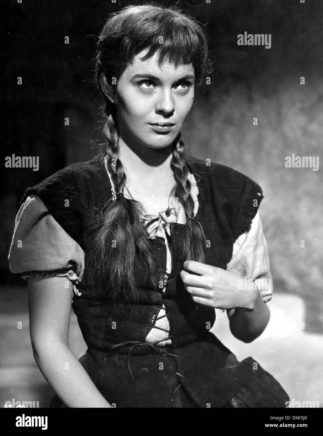 SAINT JOAN (US1957) JEAN SEBERG AS JOAN OF ARC Stock Photo