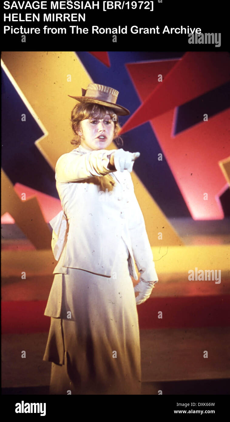 Savage messiah 1972 helen mirren hi-res stock photography and images - Alamy