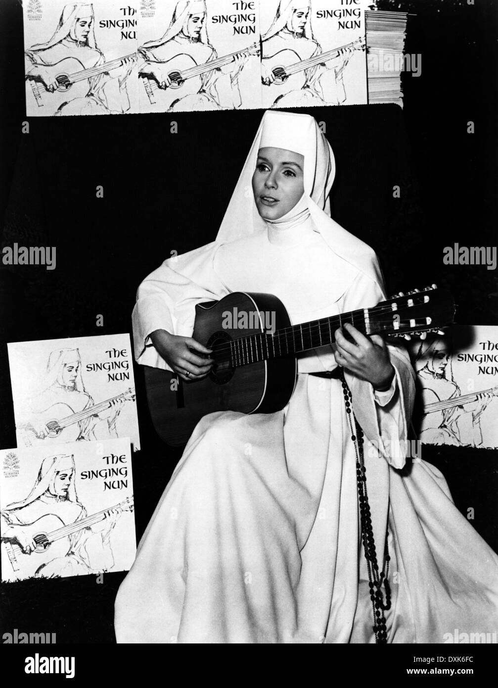 THE SINGING NUN Stock Photo