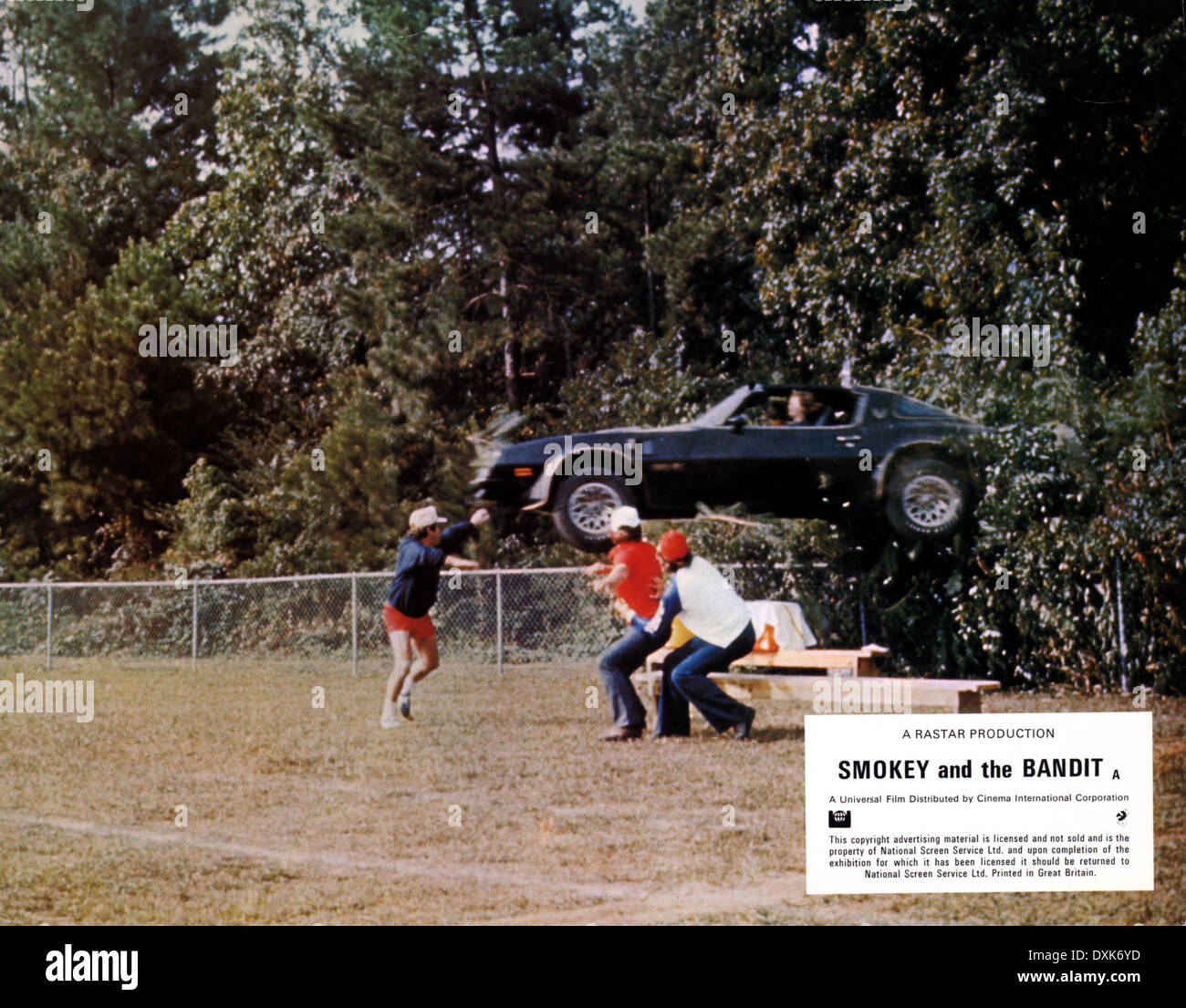 SMOKEY AND THE BANDIT (US1977) MOTORCAR: PONTIAC TRANS AM Stock Photo