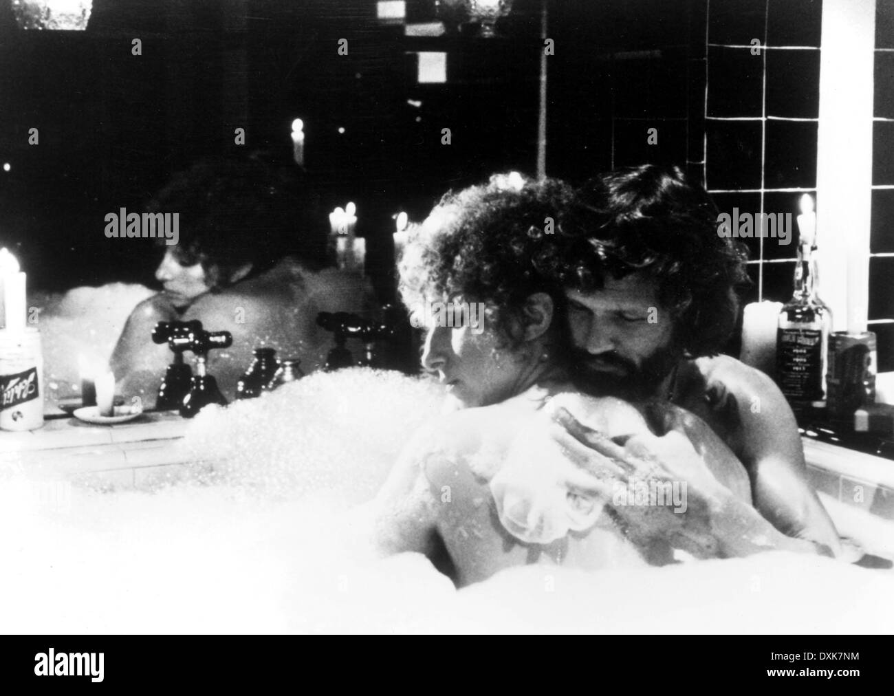 Kris kristofferson star is born Black and White Stock Photos & Images