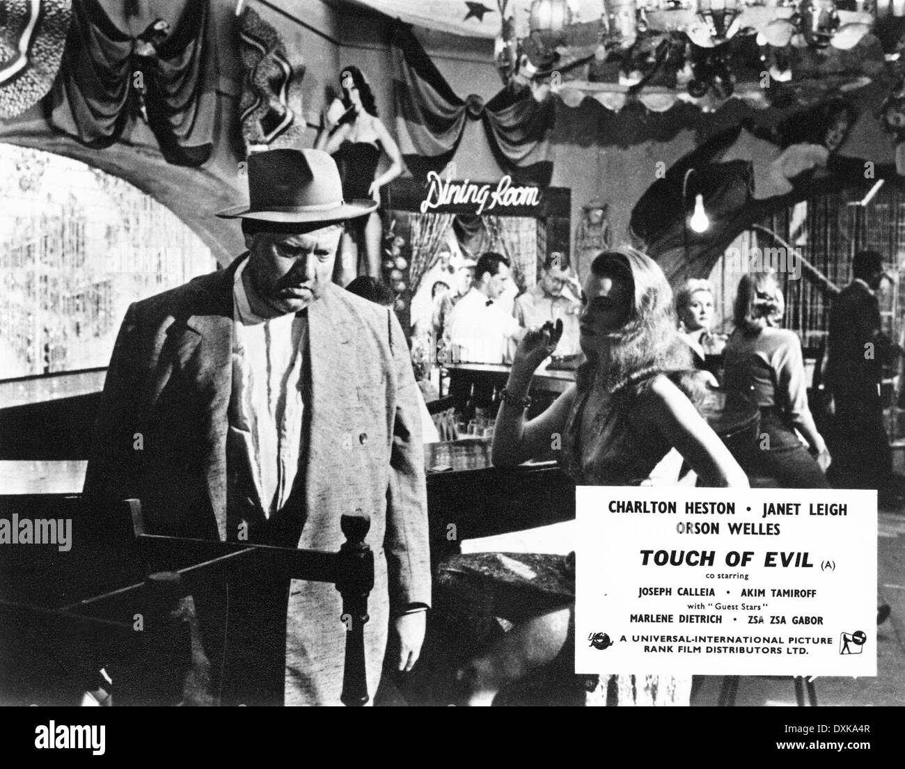 TOUCH OF EVIL Stock Photo